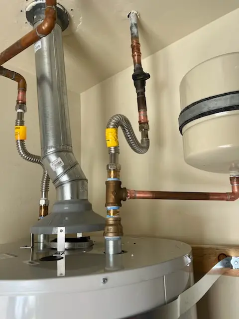 Water heater installation and plumbing repair in Hilda Siding